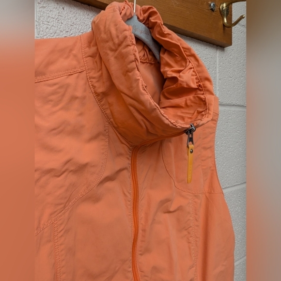 Eddie Bauer Travex size 2XL Vest in orange drawstring waist - Picture 8 of 15